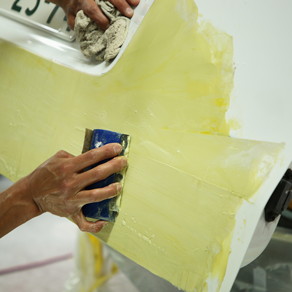 リアバンパー・スライドドア板金塗装